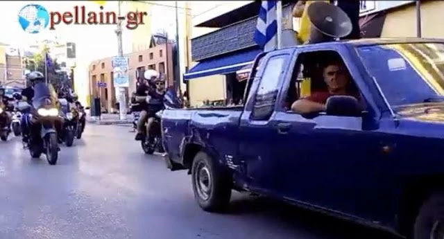 Οι δικυκλιστές ξεσηκώνουν τα Γιαννιτσά για τη Μακεδονία – Δίνουν τον παλμό για τις 8/9 στη Θεσ/νικη – Βίντεο